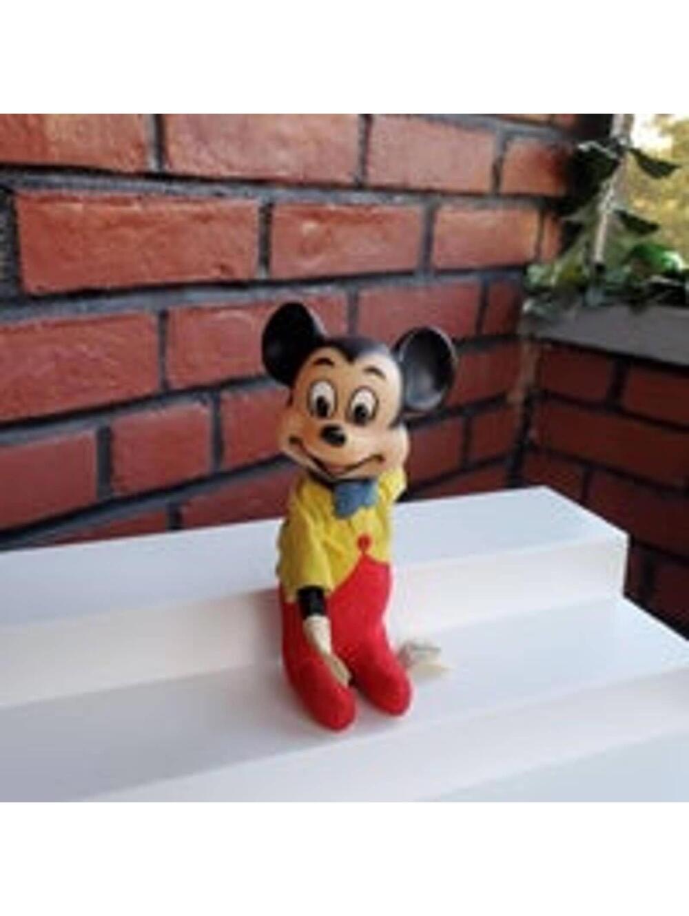 Vintage Disney Mickey Mouse Toy Figure